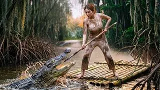 Thumbnail: Terrifying Crocodile Attack in the Swamp — CEO Girl’s Brave Fight Left Viewers Speechless