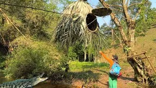 Thumbnail: Unique Birdhouse of Strong Young Woman - Wild Beauty