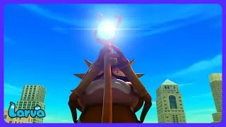 Thumbnail: Larva - Lar-vengers Assemble! 🦸‍♂️ | Kids Cartoons | WildBrain Action Arena