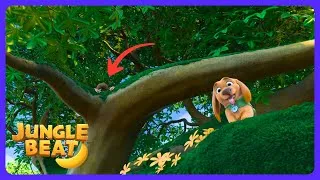 Thumbnail: A PUPPY found our secret tree! 🐶 - Jungle Beat