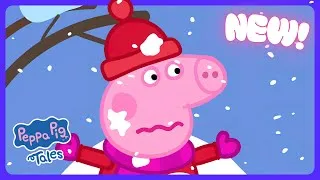 Thumbnail: Peppa Turns Daddy into a Real Snow MONSTER! ❄️ A Frosty Rescue | Peppa Pig Tales