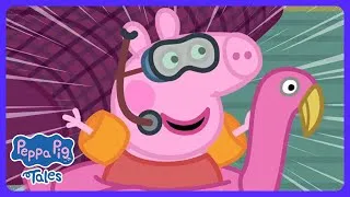 Thumbnail: Peppa's WACKY Seaside Journey! 🚂 Every Vehicle Keeps Breaking Down | Full Episodes | 62 Mins