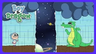 Thumbnail: Can They Survive Apart? 💔 - Boy & Dragon | Kids Cartoons | WildBrain Hero Tower