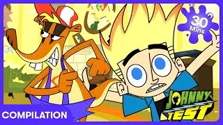 Thumbnail: The Swarm of Bees Mystery! 🐝 - Johnny Test | WildBrain Kids | WildBrain Kids