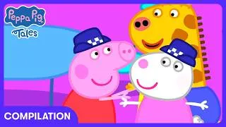 Thumbnail: A Game of Cops and Robbers! Peppa Pig Tales Compilation - WildBrain Zoo