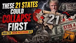 Thumbnail: These 21 States Could COLLAPSE First When the 2026 Recession Hits