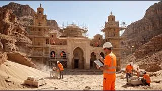 Thumbnail: Abandoned 101-Year-Old Palace Transformed Into a Desert Mega-Mansion!