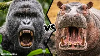 Thumbnail: Gorilla vs Hippopotamus - Who Would Win?