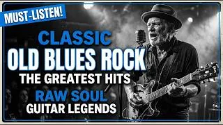 Thumbnail: Deep Purple, ZZ Top, Led Zeppelin, ACDC, Hendrix 🎸🔥 Classic Blues Rock Texas Riffs & Gritty Voices