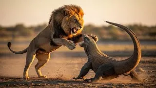 Thumbnail: Komodo Dragon vs. Male Lion: Who Would Win a Fight to the Death?