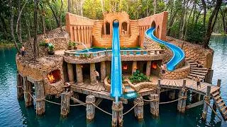 Thumbnail: Building a Two-Story Carved Clay Palace with Hot Pools & River Pools Complex Using Primitive Tools
