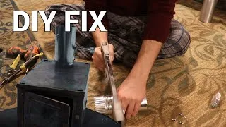 Thumbnail: Wild Wild West Stove Fix- Hot Tent Titanium Stove for Winter Camping - Damper Modification