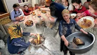 Thumbnail: Our sweet grandmother flavor party: The children were amazed #kabab #shorts
