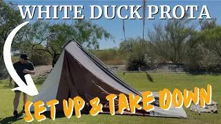 Thumbnail: How to set up and take down a White Duck Prota Canvas Tent w/ Stove Jack