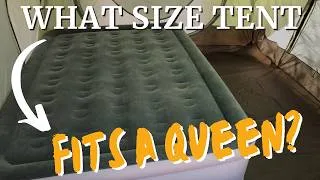 Thumbnail: What Size Tent Fits a Queen Mattress?