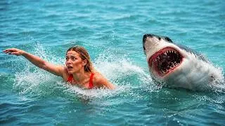 Thumbnail: Shark Attack on Fishing Boat | fun made great white shark fish attack film 7