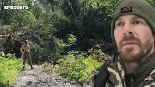 Thumbnail: TORNADO Halts Main Cabin Build, Bathroom Addition |EP112| Log Cabin Build on Off-Grid Homestead