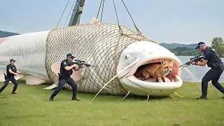 Thumbnail: Brave Heroes Save: Rescuing a Vulnerable Mother Fox from a Ferocious Giant Catfish 🦊🐟