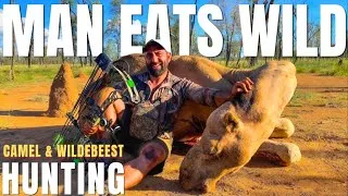 Thumbnail: Man Eats Wild: Wild Camel aur Wildebeest Hunting Adventure | Animal Planet in Hindi | Discovery