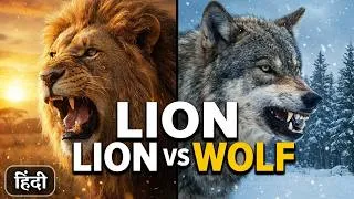 Thumbnail: Wolves & Lions: Old Enemies | Animal Planet in Hindi | Wildlife Planet Hindi