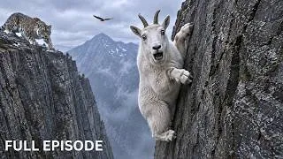 Thumbnail: Trapped on a Cliff I Snow Leopard & Eagle vs Mountain Goat | FULL EPISODE | Wildlife