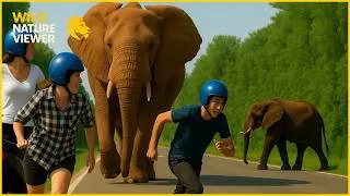 Thumbnail: 99 Wild Elephant Encounter Caught on Camera | Animal Attacks #51