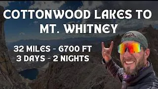 Thumbnail: The Best View in the Sierra? | 32 Miles to Discovery Pinnacle & Mt. Whitney