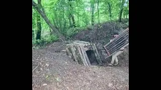 Thumbnail: Built a hidden underground shelter 