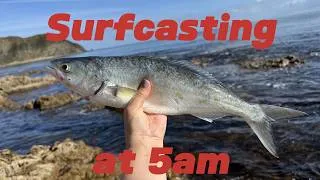 Thumbnail: First Light, Tight Lines | Makara Surfcasting Mish