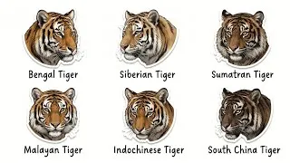 Thumbnail: Every TIGERS Type Explained in 6 Minutes