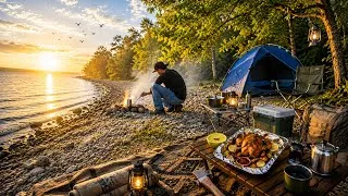 Thumbnail: The Perfect Beach Day: Solo Camping & Outdoor Cooking