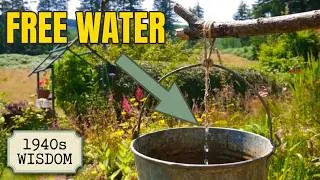 Thumbnail: DIGGING FOR VICTORY: Forgotten TIPS from 1940s for Saving Water 🌿