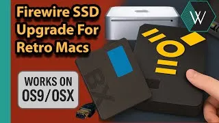 Thumbnail: FireWire SSD for Mac OS 9 | Modding an old WD MyBook Drive