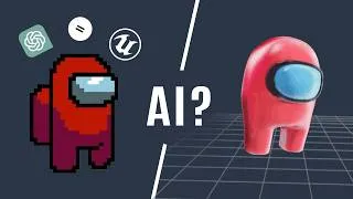 Thumbnail: How to Use AI as a Game Developer to Make Games Faster and More Efficient! Best AI tools for gamedev