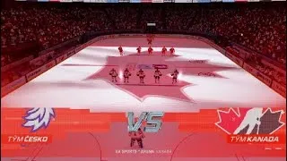 Thumbnail: Česko vs Kanada [MS 23] | NHL 23 #nhl23 #wowhockeytv