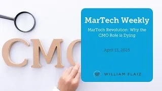 Thumbnail: MarTech Revolution: Why the CMO Role is Dying | Marketing Leadership Crisis