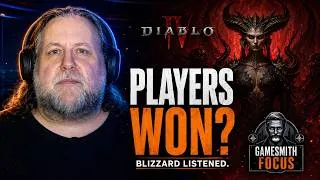 Thumbnail: PLAYERS WON? | Blizzard Listened | Diablo IV Season 14 | Gamesmith Focus Ep. 1