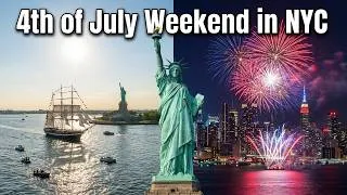 Thumbnail: America 250th Independence Day Fireworks Over New York City