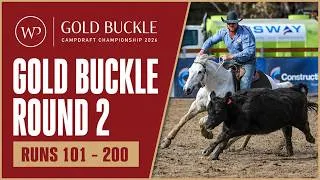Thumbnail: Gold Buckle Round 2: Runs 101–200 | 2026 Gold Buckle Campdraft Championship