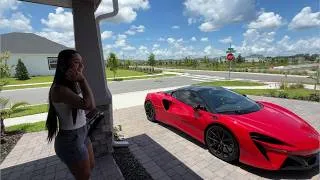 Thumbnail: FIRST ROAD TRIP IN THE MCLAREN... BIG MISTAKE...