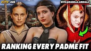 Thumbnail: We Ranked every Padme outfit in Star Wars (with ⁨@isabellaamidala⁩ ) | Determined Focus Podcast 45