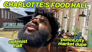 Thumbnail: THEY SAY CHARLOTTE’S FOOD IS HORRIBLE (so I went to Optimist Hall) + CHANNEL UPDATE
