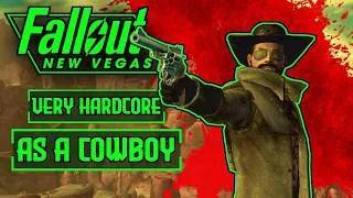 Thumbnail: Can I Beat Fallout New Vegas' Very Hardcore Difficulty as a COWBOY?! | Fallout: New Vegas Challenge!