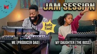 Thumbnail: Father & Daughter Jam Session *AUDIO FIXED* | Wilson World