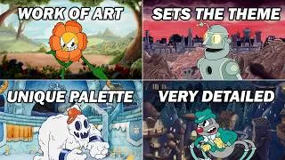 Thumbnail: Every Cuphead Boss Background Ranked