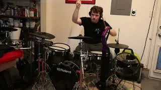 Thumbnail: an unprofessional drum cover of Living Mice - C418