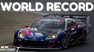 Thumbnail: Gran Turismo 7: Provisional World Record - Daily Race C - Gr3 Laguna Seca - 1.20.700 and Explanation