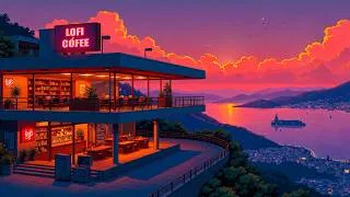 Thumbnail: Lakeview Terrace Coffee ☕ Peaceful Lofi Cafe Above The Water 🌇Lofi Hip Hop ~ Lofi Chill [Study,Work]