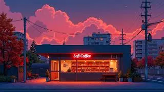 Thumbnail: Afterglow Coffee Street ☕ Cozy Lofi Cafe For Calm Focus | Study, Work & Relax