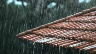 Thumbnail: Sonidos de Lluvia para Dormir 🌧️ Lluvia en Techo de Tejas y Truenos | Sueño Profundo y Relax